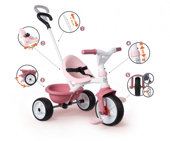 SMOBY Smoby Be Move Tricycle Pink