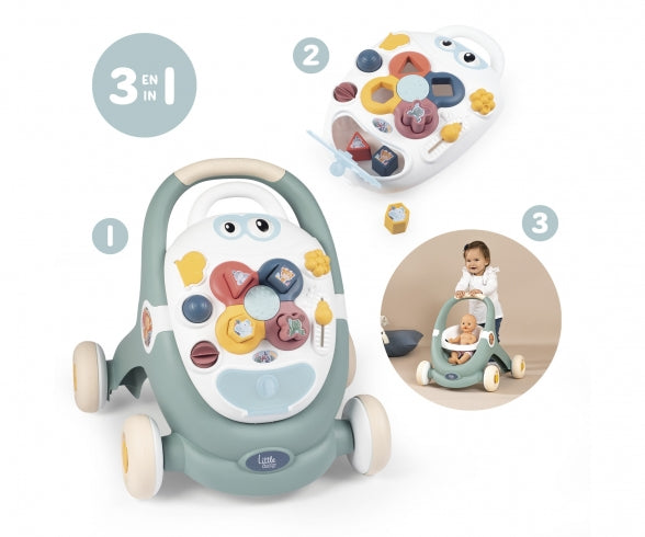 SMOBY Little Smoby 3-in-1-Gehfrei