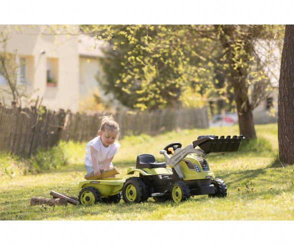 SMOBY Farmer Max Tractor + Trailer