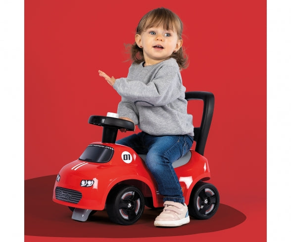 SMOBY Auto Ride-On Red