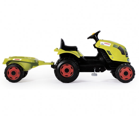 SMOBY CLAAS FARMER XL TRACTOR+TRAILER
