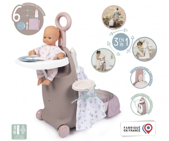 SMOBY Smoby Baby Nurse Nursery Suitcase 3 In 1