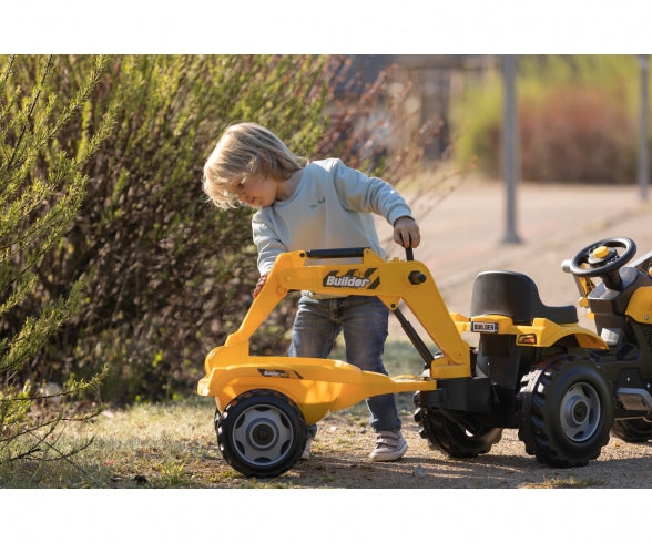 SMOBY Smoby Builder Max tractor + trailer