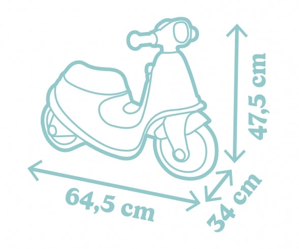 SMOBY Smoby Scooter Ride On Blue