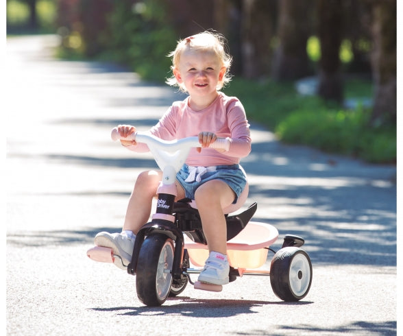 SMOBY TRICYCLE BABY DRIVER PLUS PINK