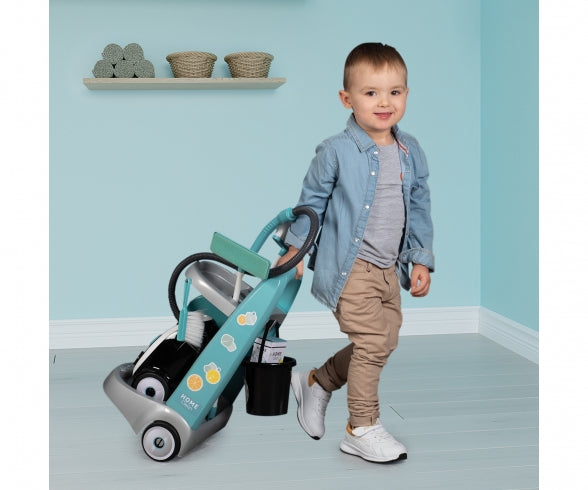 SMOBY Cleaning trolley + vacuum cleaner