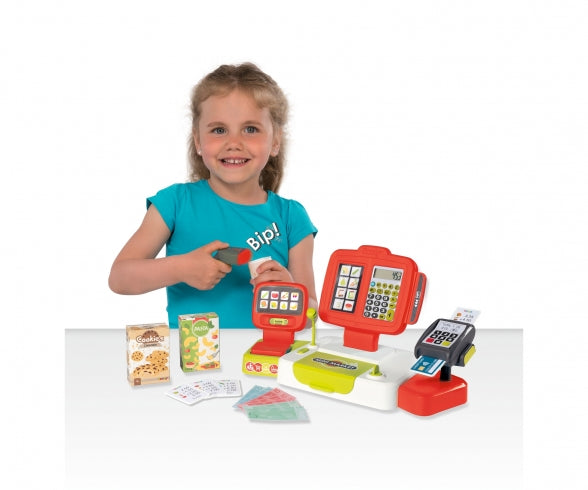 SMOBY Large Red Cash Register