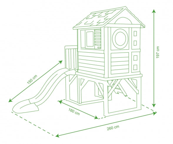 SMOBY Smoby Stelzenhaus