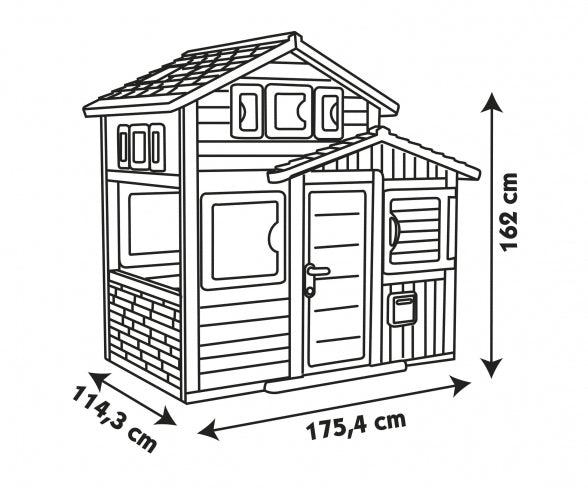 SMOBY Smoby Playhouse Evo Friends House
