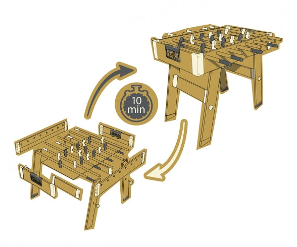 SMOBY CLICK & GOAL FOOTBALL TABLE