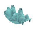 SMOBY Smoby Schaukelhund "Blue Dogs"