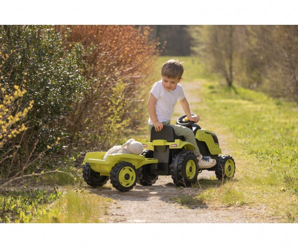 SMOBY Smoby Farmer XL Green tractor + trailer