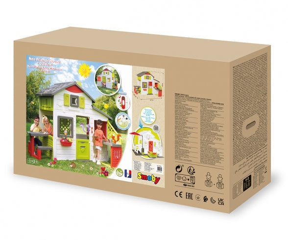 SMOBY NEO FRIENDS HOUSE PLAYHOUSE + KITCHEN