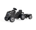 SMOBY Smoby Farmer XL Black tractor + trailer