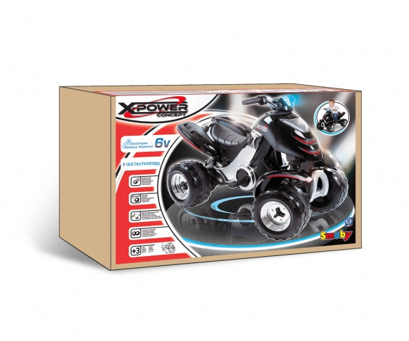 SMOBY QUAD X POWER CARBON