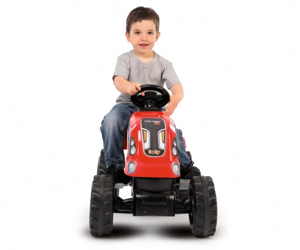SMOBY Farmer Xl Red Tractor + Trailer