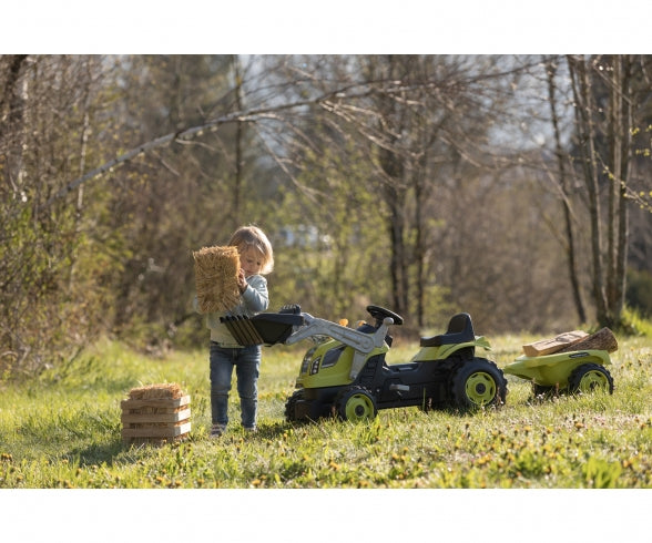 SMOBY Farmer Max Tractor + Trailer