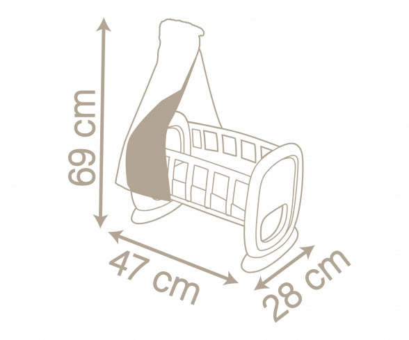 SMOBY Smoby Baby Nurse Cradle