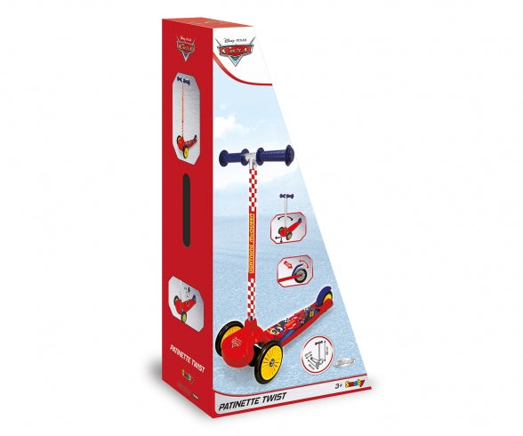 SMOBY Cars 3W Twist Scooter