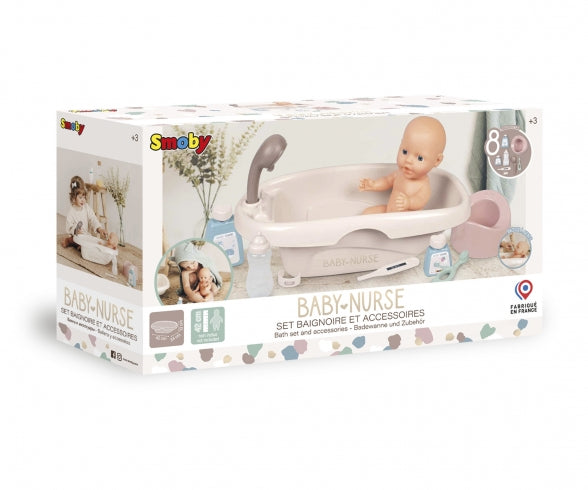 SMOBY Smoby Baby Nurse Bath set and Accessories