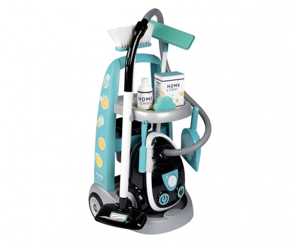 SMOBY Cleaning trolley + vacuum cleaner