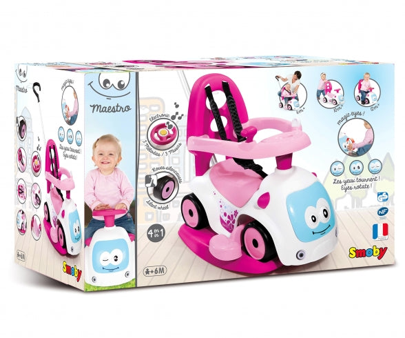 SMOBY Pink Maestro Balade Ride-On