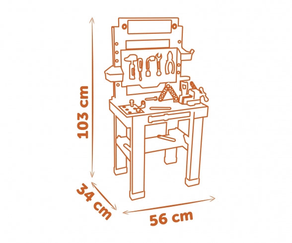 SMOBY Smoby Black+Decker Bricolo One Workbench