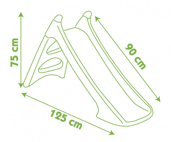 SMOBY XS SLIDE ORANGE/GREEN