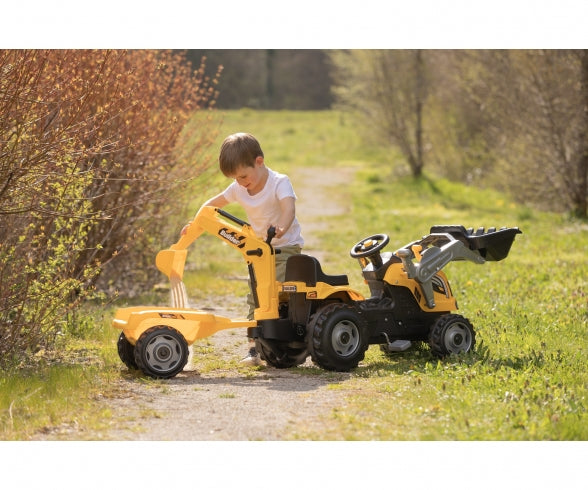 SMOBY Smoby Builder Max Traktor + Anhänger