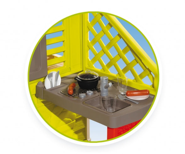 SMOBY NATURE PLAYHOUSE + KITCHEN