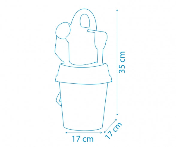 SMOBY Mickey Medium Garnished Bucket