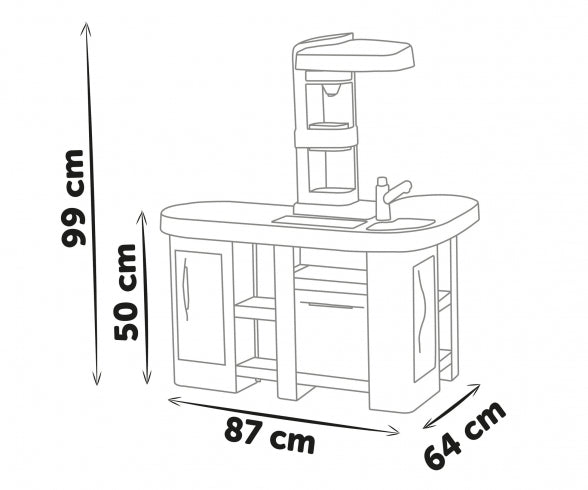 SMOBY Tefal Studio Kitchen XL Bubble