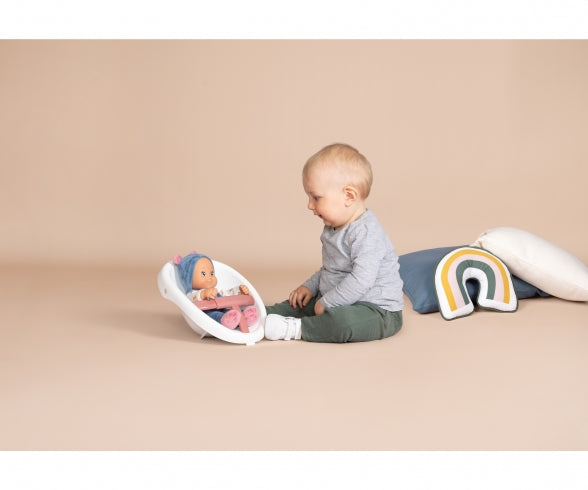 SMOBY Little Smoby Lauflernwagen 3 in 1 + Babypuppe