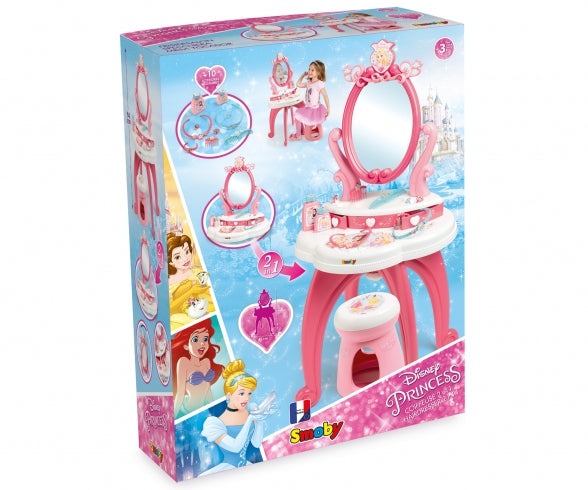 SMOBY Disney Princess 2 In 1 Dressing Table