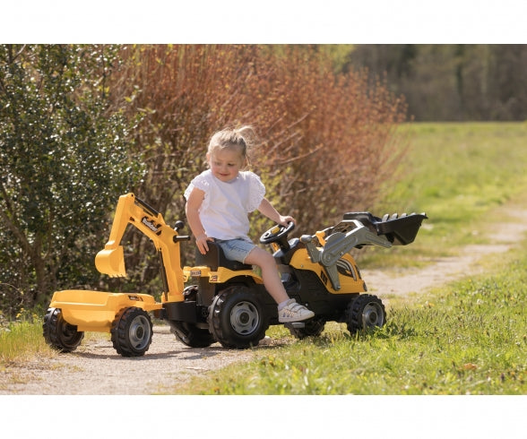 SMOBY Smoby Builder Max Traktor + Anhänger