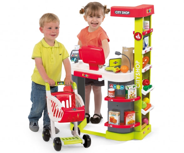 SMOBY City Shop Red