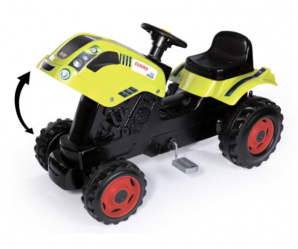 SMOBY CLAAS FARMER XL TRACTOR+TRAILER