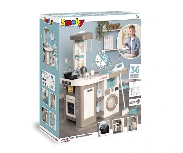 SMOBY Smobe Tefal Cleaning Kitchen
