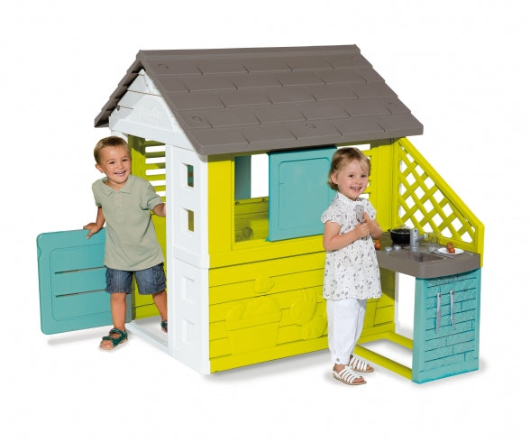 SMOBY Smoby Playhouse pretty house with summerkitche